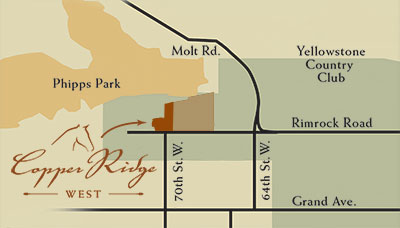 Copper Ridge West - Vicinity Map